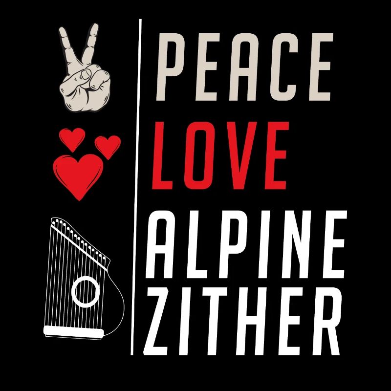 Alpine Zither Stringed Music Instrument