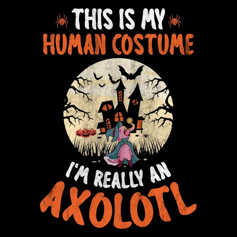 Halloween Axolotl Pumpkin Halloween Yard