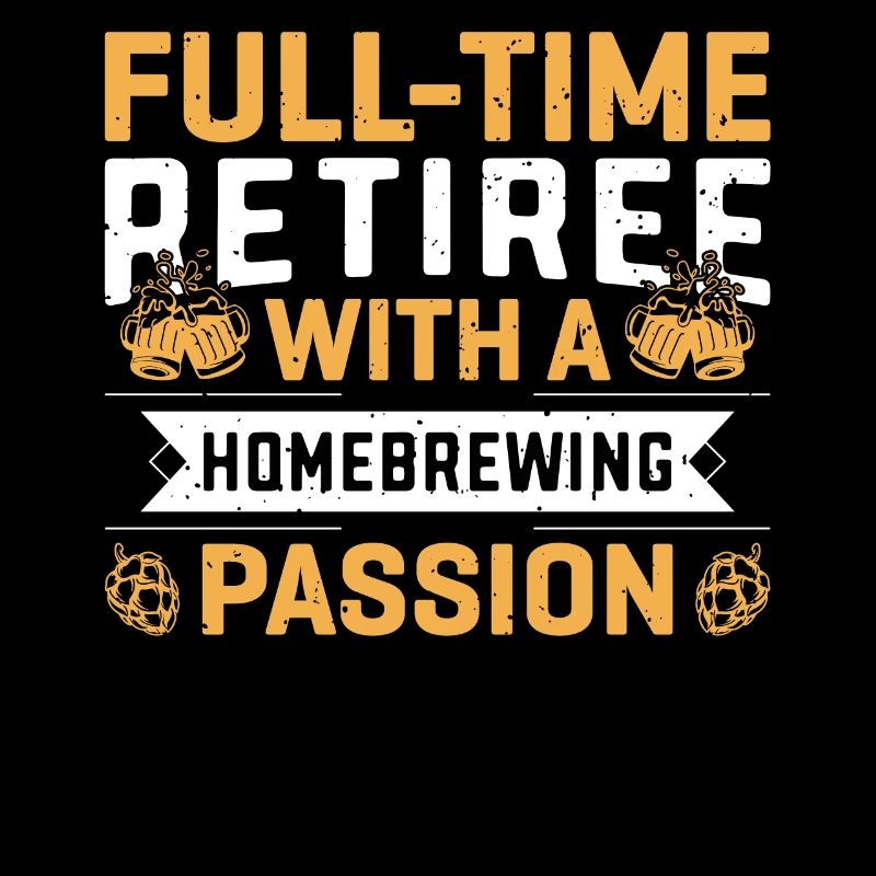 Retraité à temps plein avec une passion pour le brassage amateur
