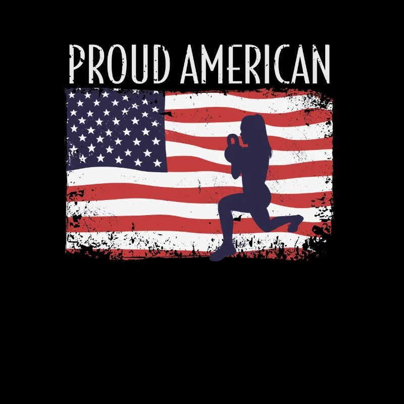 Drapeau américain HIIT