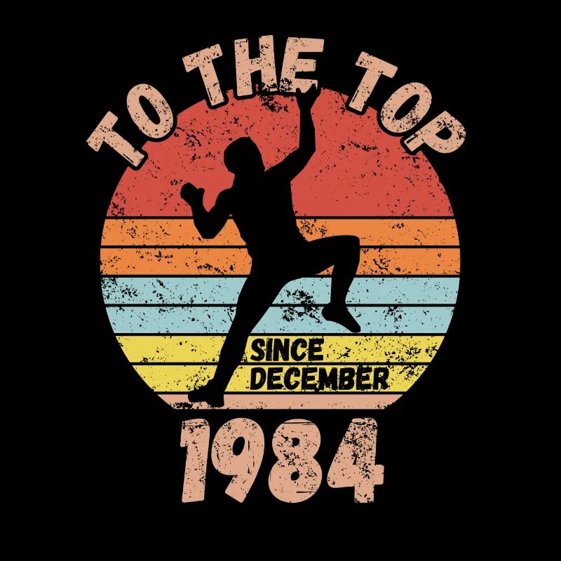 Geburtstag Klettern Bouldern seit Dezember 1984