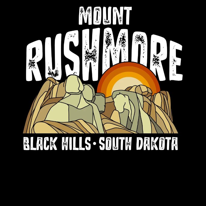 Mount Rushmore, Black Hills Dakota du Sud