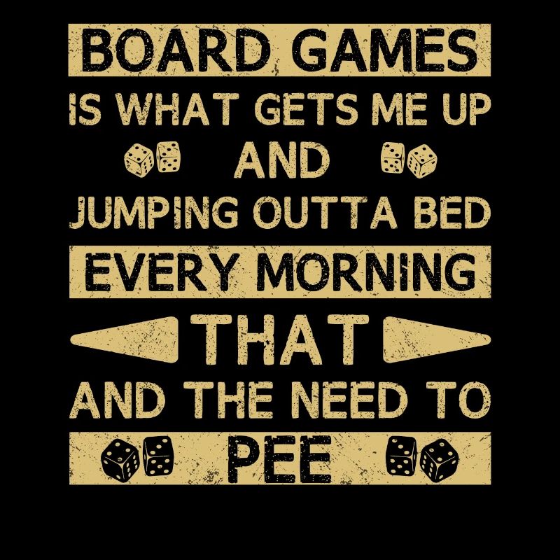 Board Game Lover Chess Player Dice