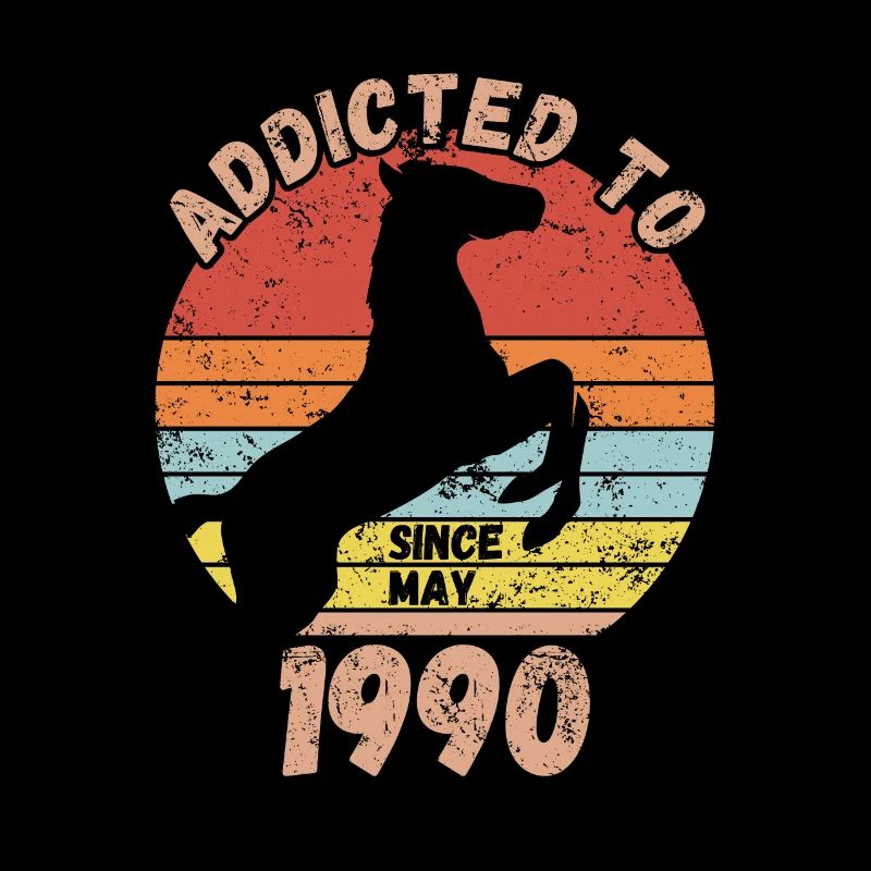 Geburtstag Pferde Reiten Mai 1990