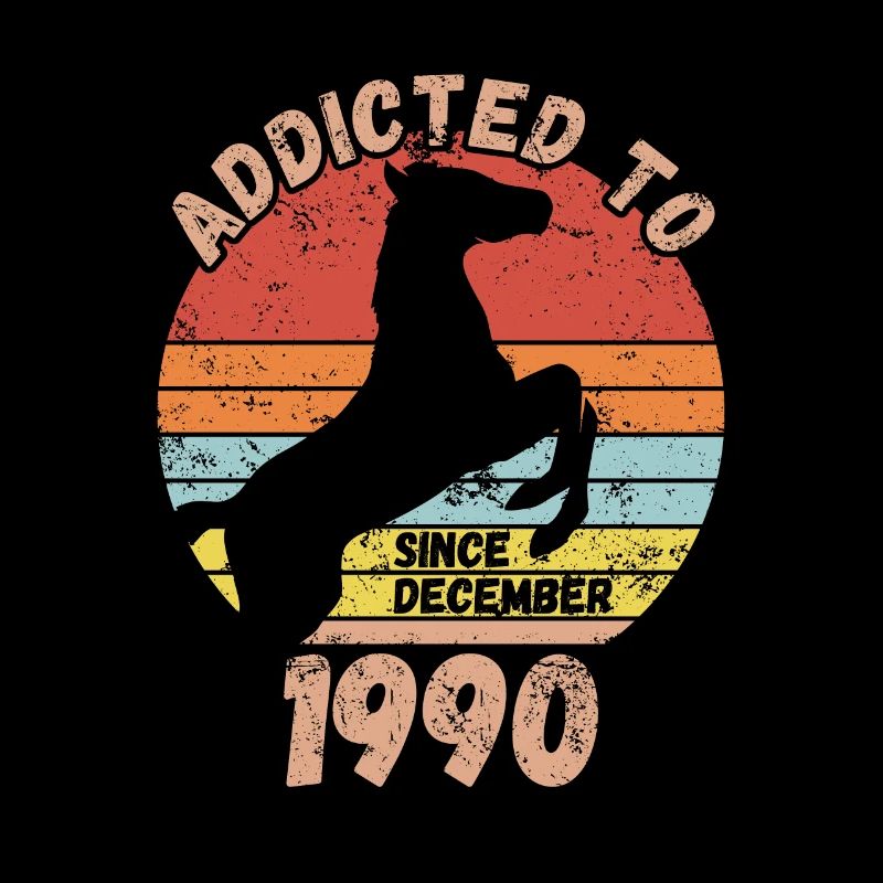 Geburtstag Pferde Reiten Dezember 1990