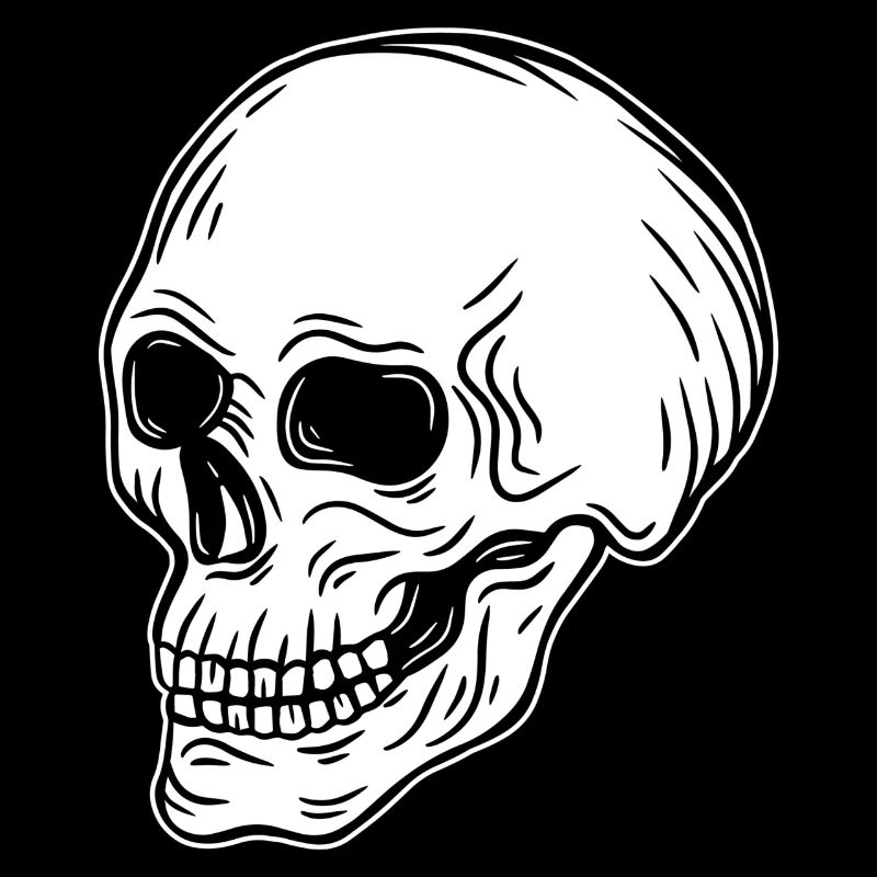 Skull Skeleton Skull Horror Halloween Gift