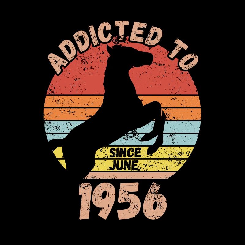 Geburtstag Pferde Reiten Juni 1956