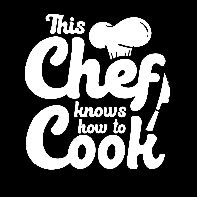 Chef saying gift funny cook