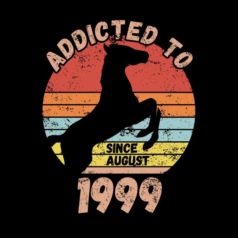 Geburtstag Pferde Reiten August 1999