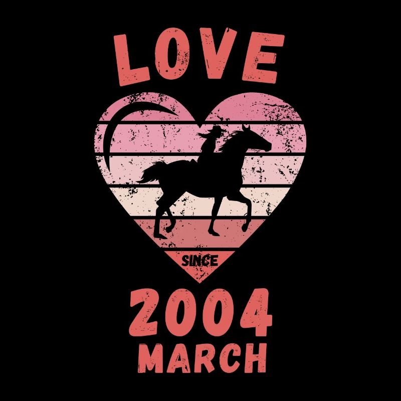 Love Horse Riding Birthday Mars 2004