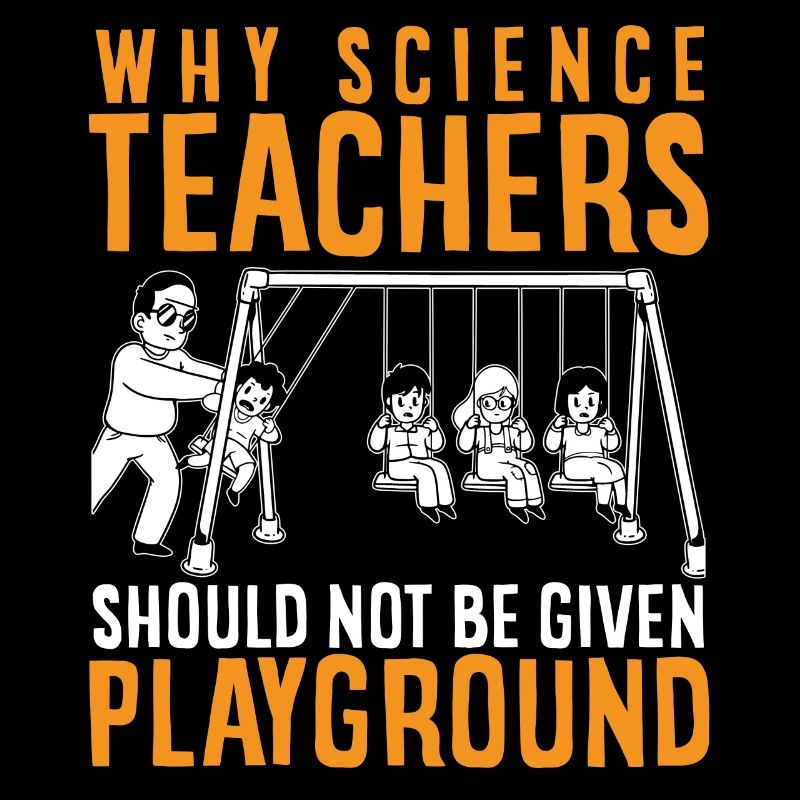 Science teacher has no playground