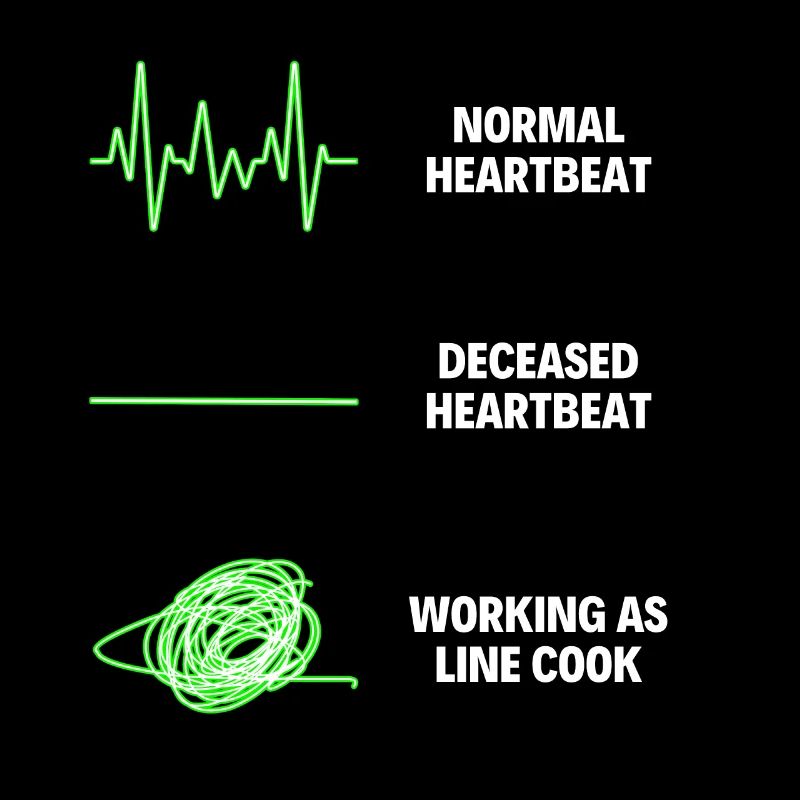 Line Cook Cooker Worker Chief