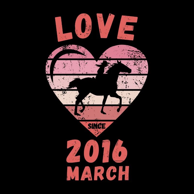 Amour équitation anniversaire Mars 2016