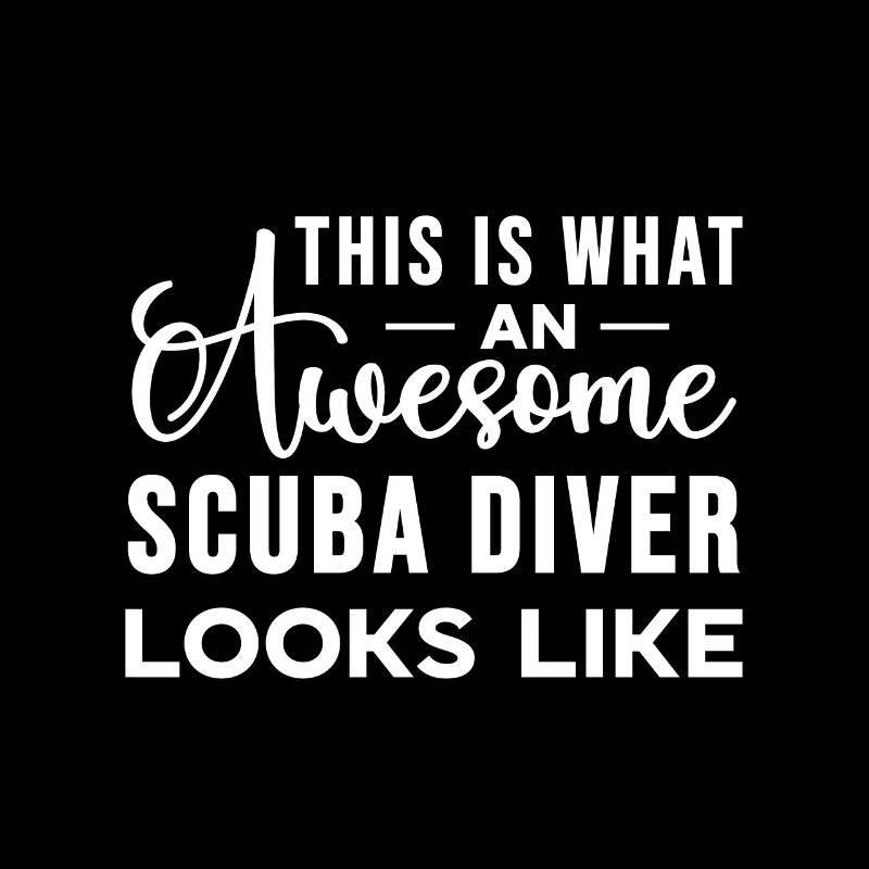 Scuba Diving Gift Underwater Scuba Diver
