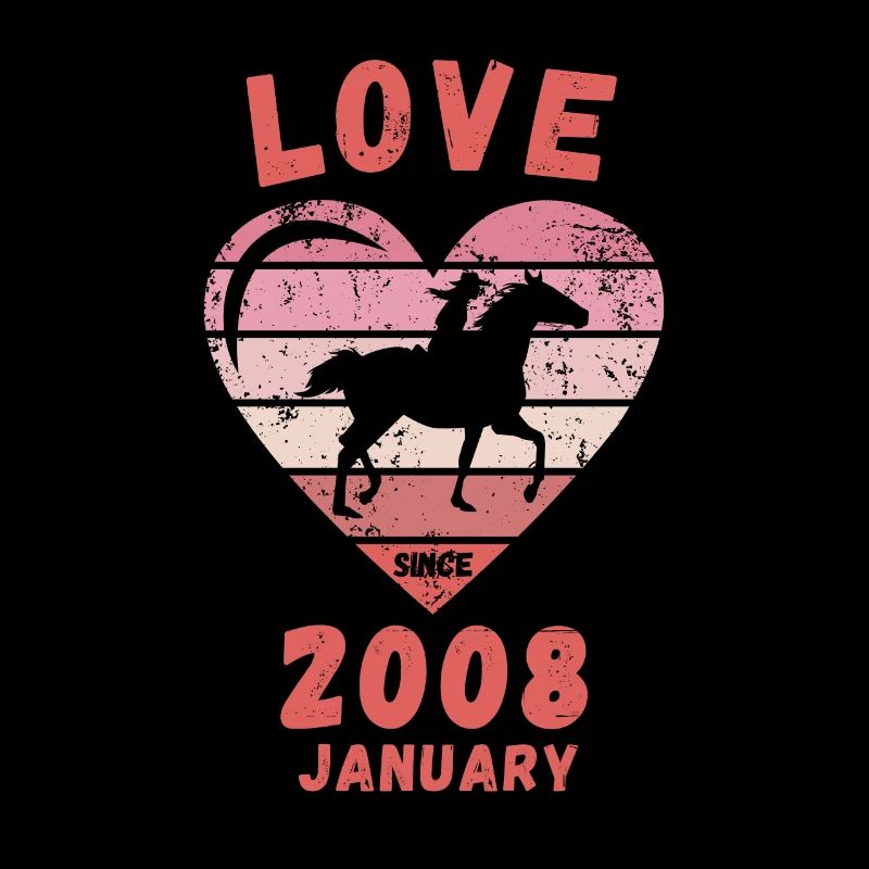 Love Pferde Reiten Geburtstag Januar 2008