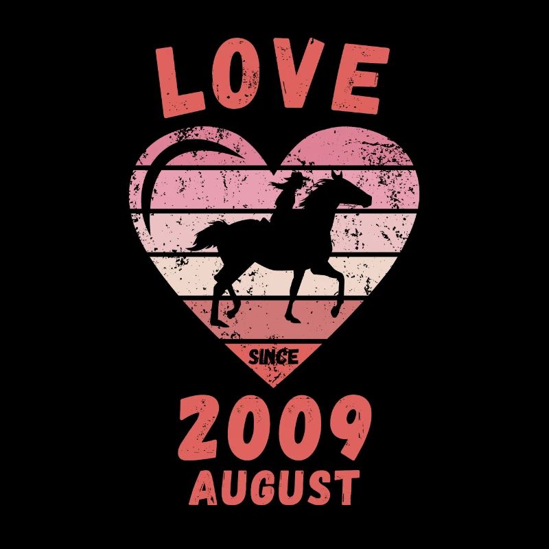 Love Pferde Reiten Geburtstag August 2009