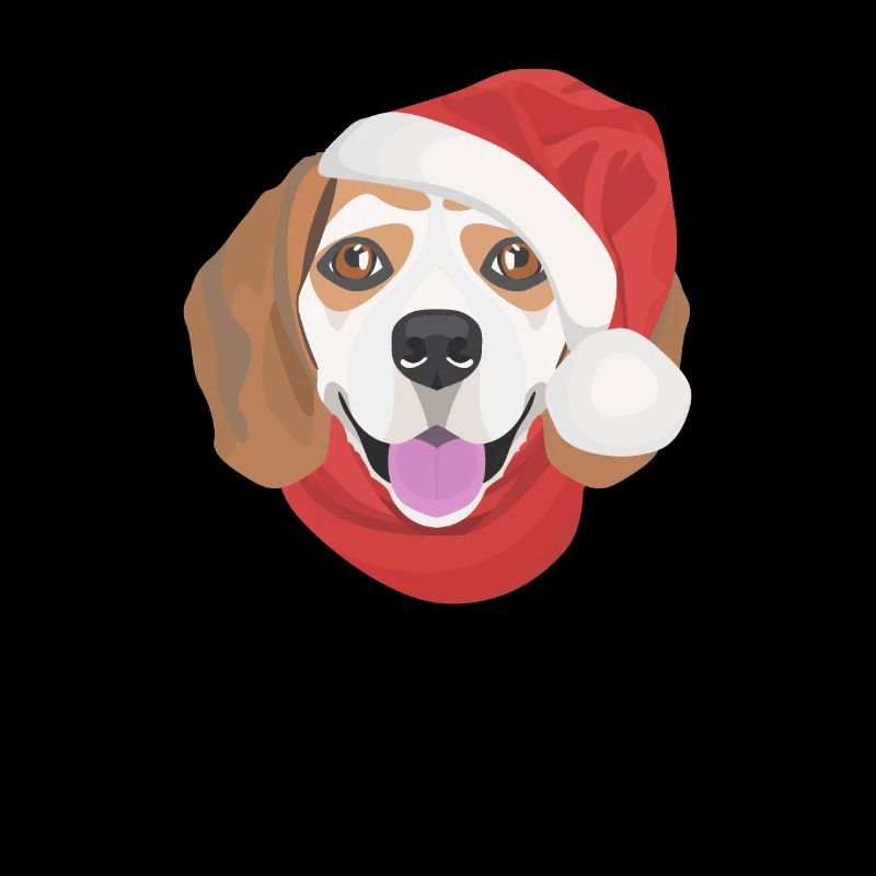 Beagle Frohe Weihnachten