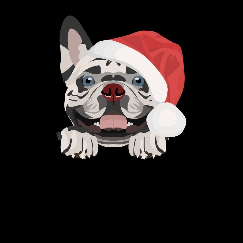 French Bulldog Merry Christmas