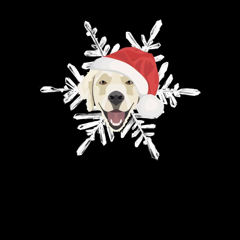 Golden Retriever Joyeux Noël