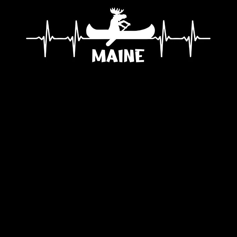 Maine, Paddelnder Elch