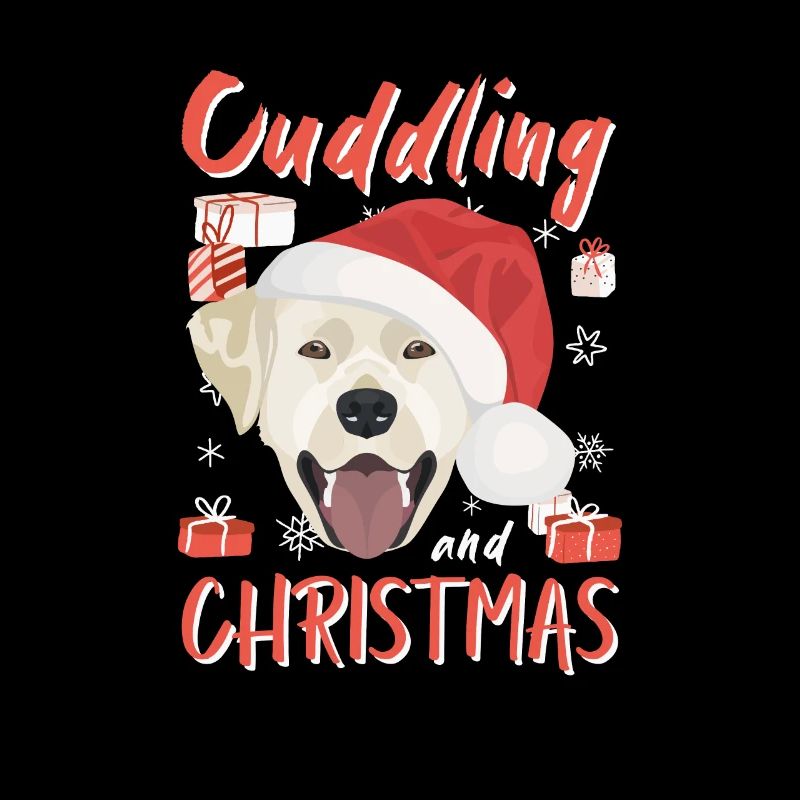 Labrador Frohe Weihnachten