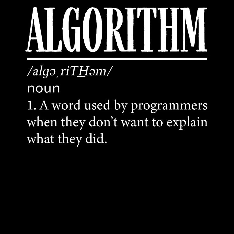 Algorithm programmer, coding, encoder