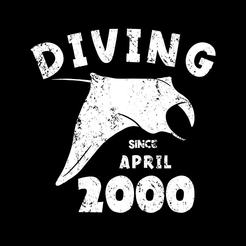 Diver Birthday - Diving since April 2000