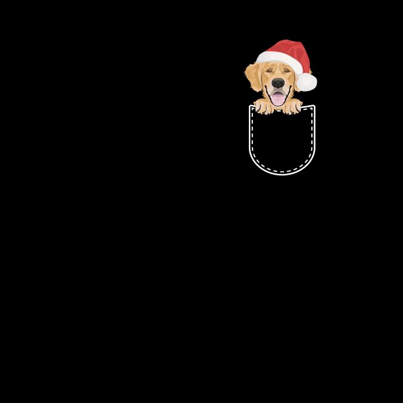 Golden Retriever Joyeux Noël