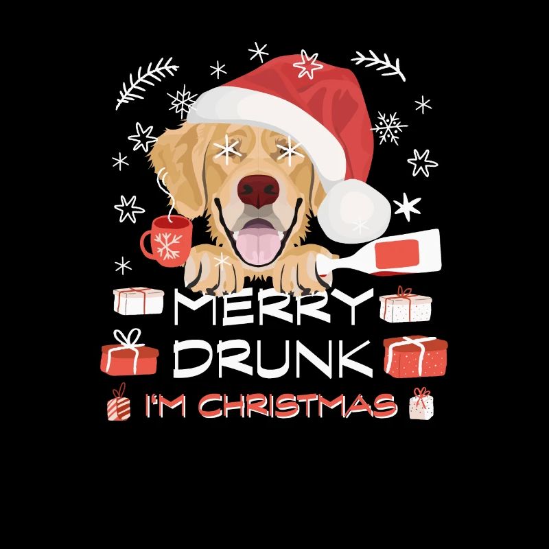 Marché de Noël Golden Retriever