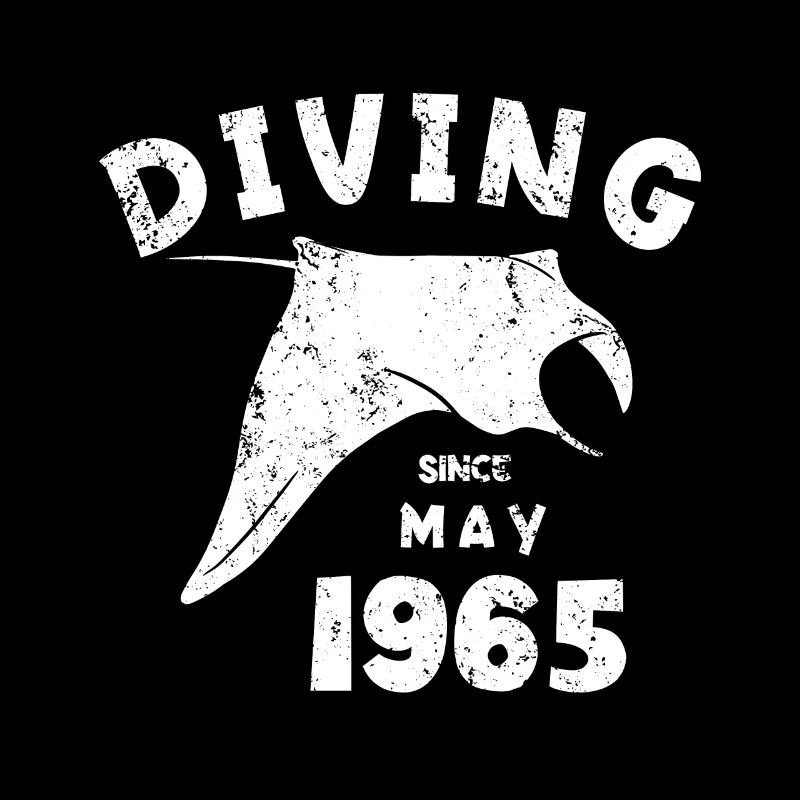 Taucher Geburtstag - Diving since May 1965