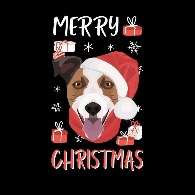 Jack Russell Terrier Joyeux Noël