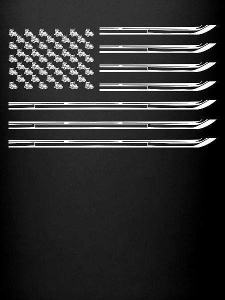 Camionneur Drapeau américain