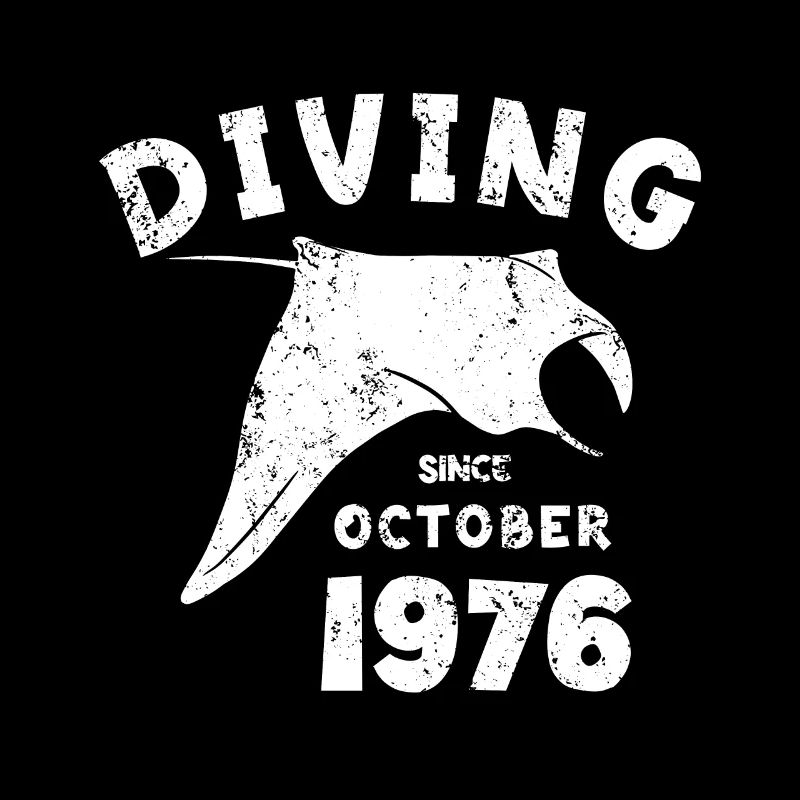 Diver Birthday - Diving since October 1976