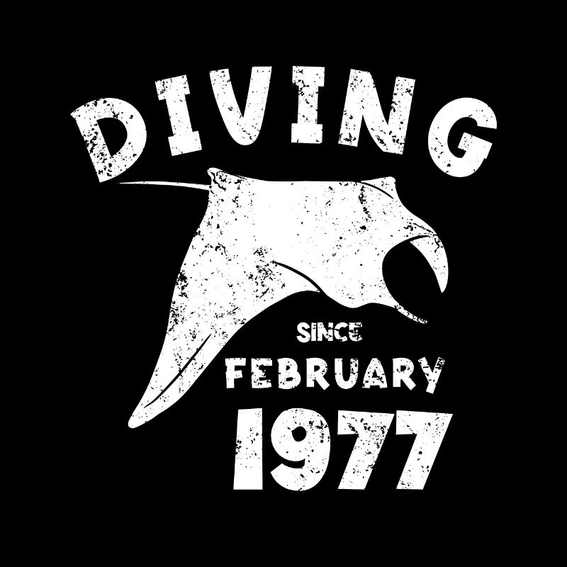 Diver Birthday - Diving since February 1977