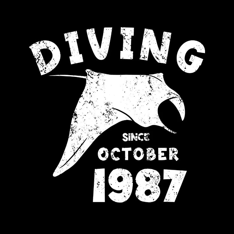 Anniversaire du plongeur - Plongée depuis octobre 1987