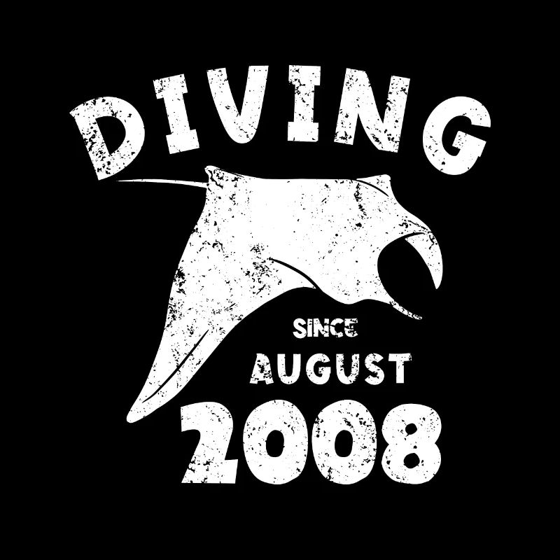Diver Birthday - Diving since August 2008