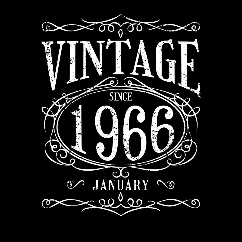 Geburtstag - Vintage since Januar 1966