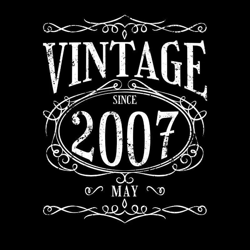 Geburtstag - Vintage since Mai 2007