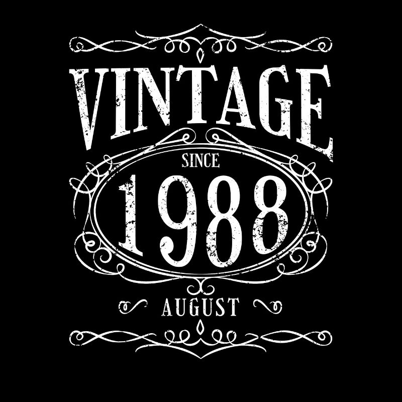 Geburtstag - Vintage since August 1988