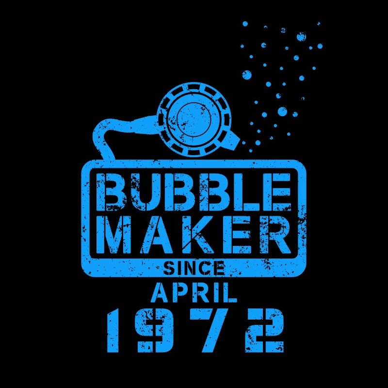 Taucher Geburtstag Bubblemaker seit April 1972