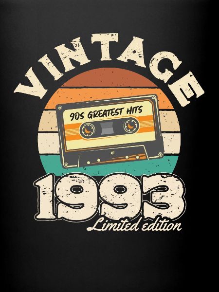 1993 Cassette rétro sunset