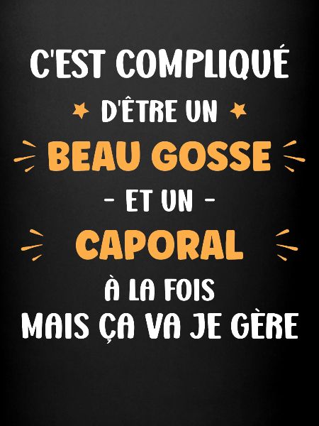 Beau gosse caporal
