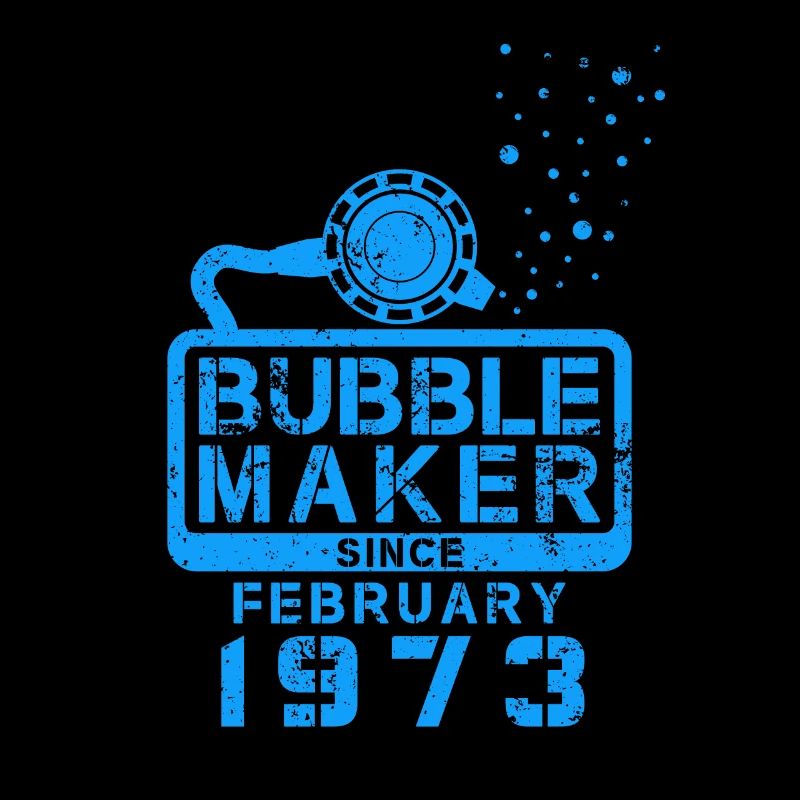 Plongeur Birthday Bubblemaker depuis février 1973