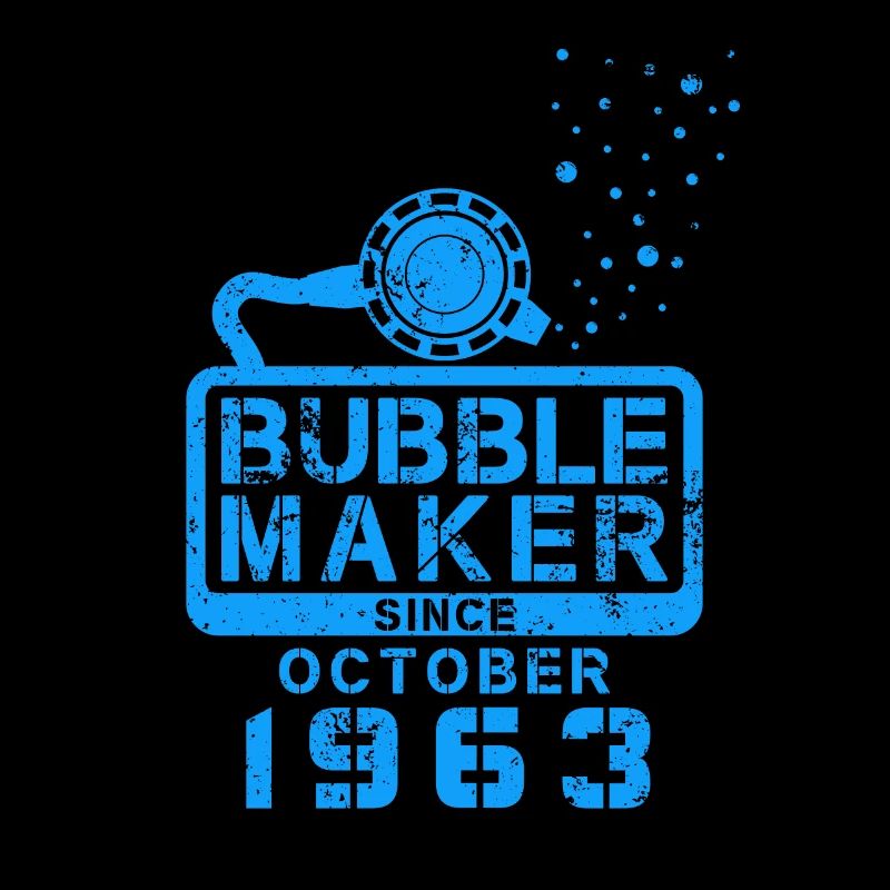 Taucher Geburtstag Bubblemaker seit Oktober 1963