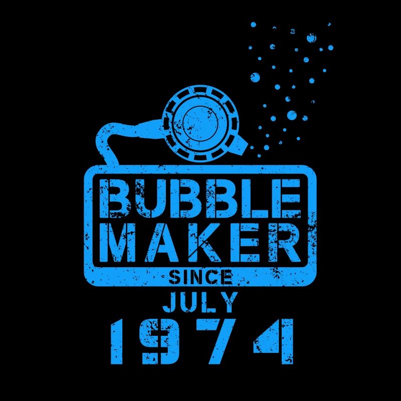Taucher Geburtstag Bubblemaker seit Juli 1974