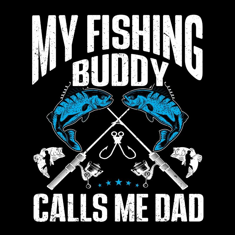 Mon compagnon de pêche m’appelle Papa Pêcheur Pêche