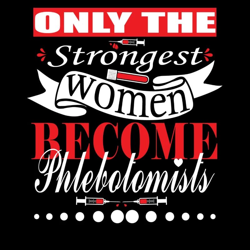 Only the strongest women become phlebotomists