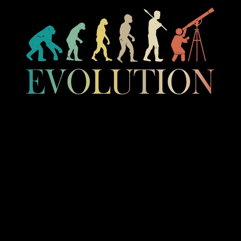 Étoiles spatiales du télescope astronomique Evolution