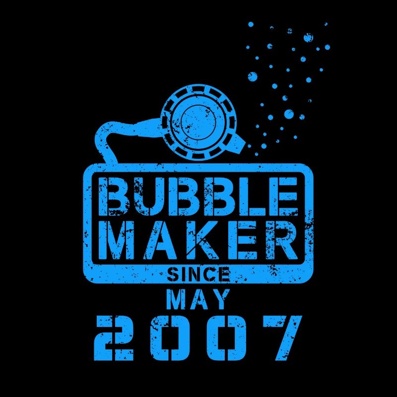Taucher Geburtstag Bubblemaker seit Mai 2007