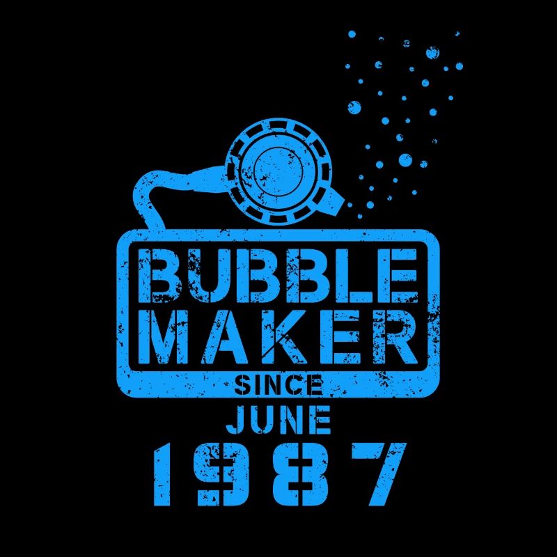 Taucher Geburtstag Bubblemaker seit Juni 1987